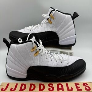 Nike Air Jordan 12 XII Retro Taxi White Black 2025 CT8013-117 Men’s Sz 11 NEW